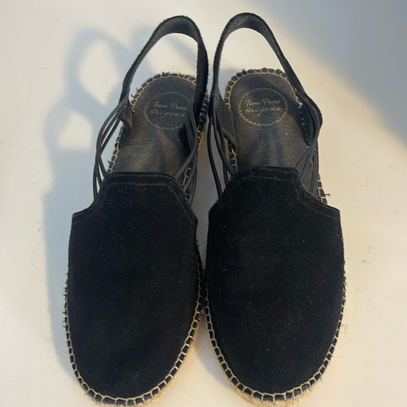 Toni Pons Black Espadrilles size 40 - Picture 2 of 6